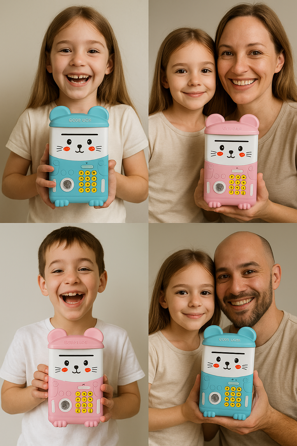 ALCANCIA PARA NIÑOS Y NIÑAS